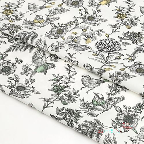 Eco-friendly antibacterial and anti-flammable fabric E-DTP cotton 20 count Yuyujeongwon