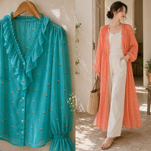 Chiffon Soft Dot 2 Types