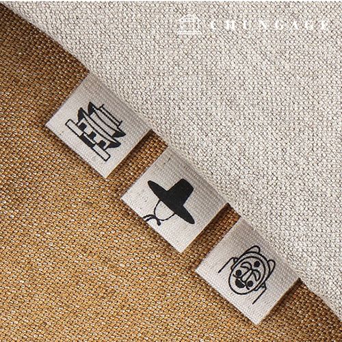 Linen Insert Label Korean Traditional 2-Pack 3 Types 71469