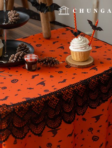 Waterproof Cloth DTP Waterproof Fabric Wide Width Halloween Party Fabric Tricky W151