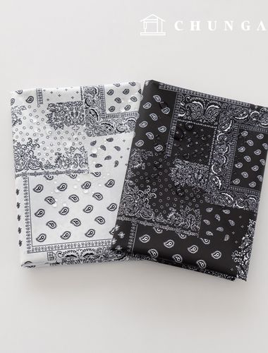 Waterproof Cloth DTP Waterproof Fabric Wide Width Paisley Vintage Fabric Paisley mix (2 types)