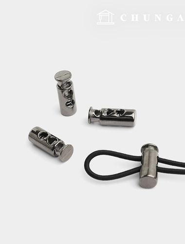 Garment Stopper Adjustable Straight Stopper Black Nickel Plating 19518