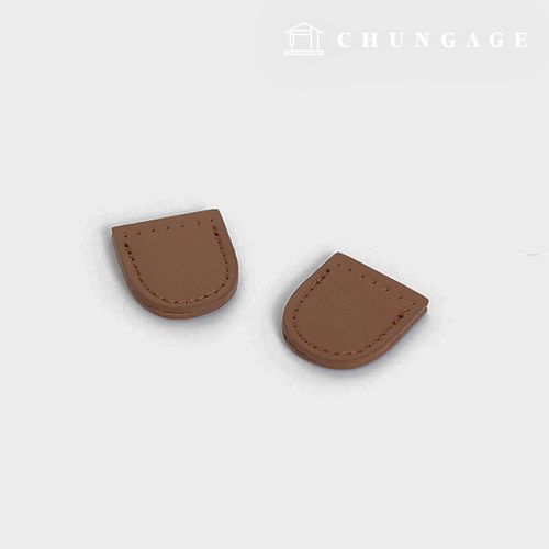 Zipper-closed genuine leather cover Carmel 1 pair 81857