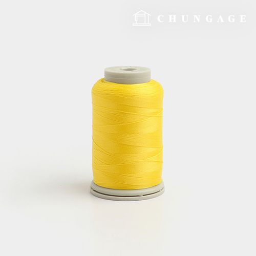 Sewing thread, machine thread, lallari thread, sewing thread, sewing thread, lara thread, dark yellow 45380