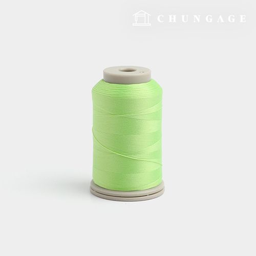 Sewing thread, machine thread, Nallari thread, sewing thread, Lara thread, light green 45375