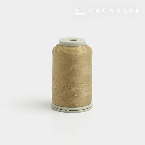 Sewing thread, machine thread, Nallari thread, sewing thread, Lara thread, Yellow Beige 45378