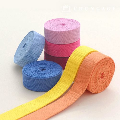 Webbing Strap Bag Strap Webbing Strap 25mm Sunshine Candy 7 Types 49265