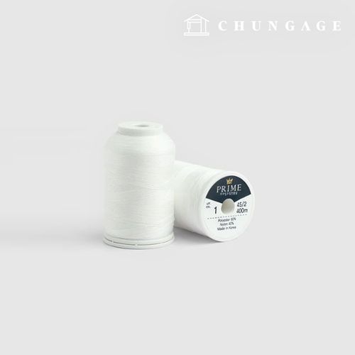 Koasa Sewing Thread Machine Thread Sewing Thread Prime Sewing Thread White 43905