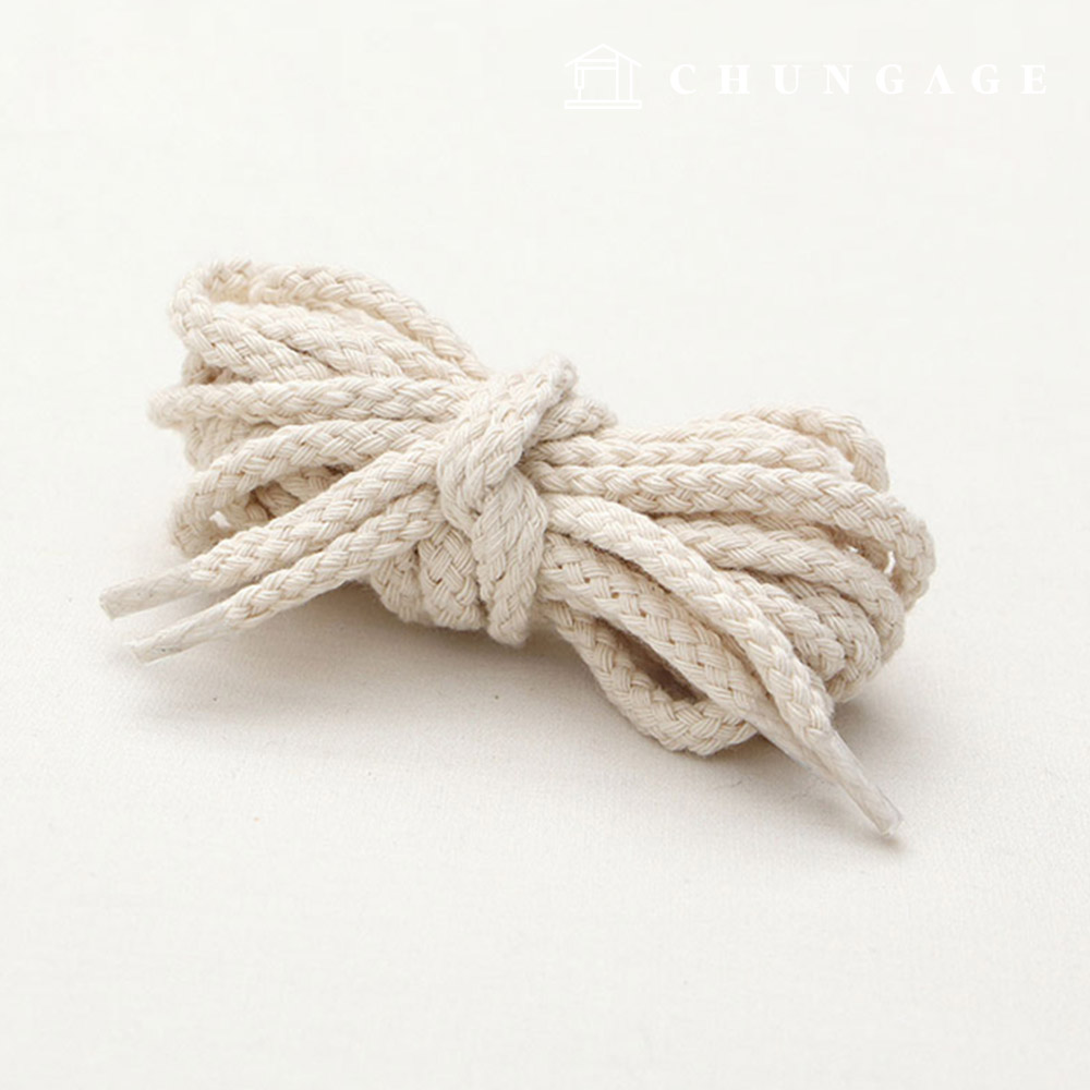 Cotton string Natural 2-line