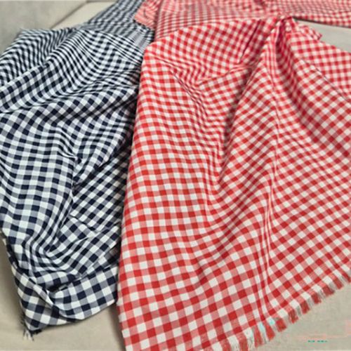 Check Poly Memory lightweight fabric (2 types)