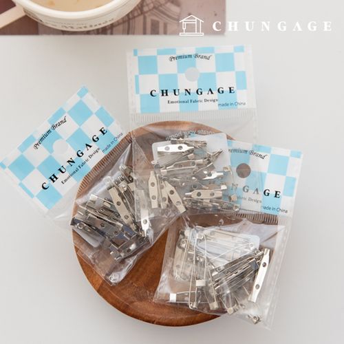 Straight Brooch, 20-pack, 3 types