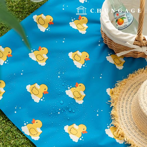 Waterproof Cloth DTP Waterproof Fabric Wide Width Animal Fabric Rubber Duck W161
