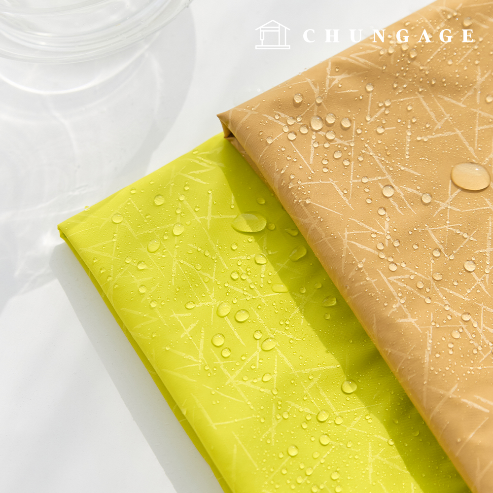 Waterproof Fabric PU coating Waterproof Cloth Wide Width Lining Polyester Pine Resin 2 Types