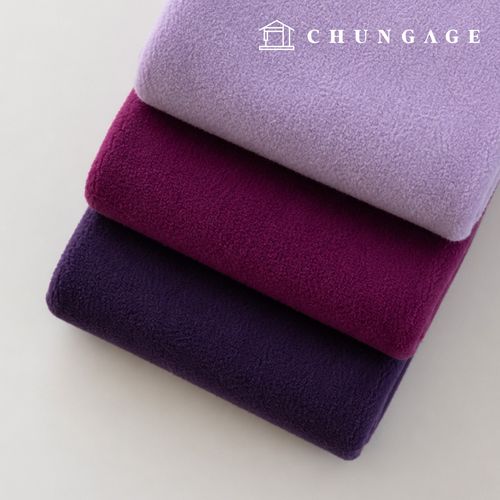 Polar fleece fabric, doll fabric, Winter napping fabric, Wide Width, Snuggle, Purple, 3 types