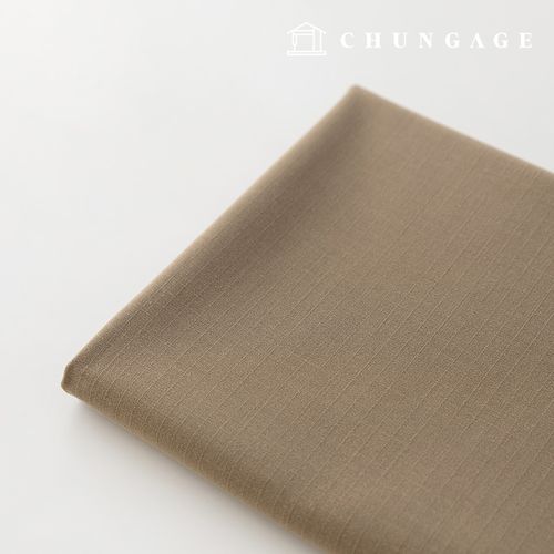 Poly blend TR Span Plain Rayon fabric Brown Belsion