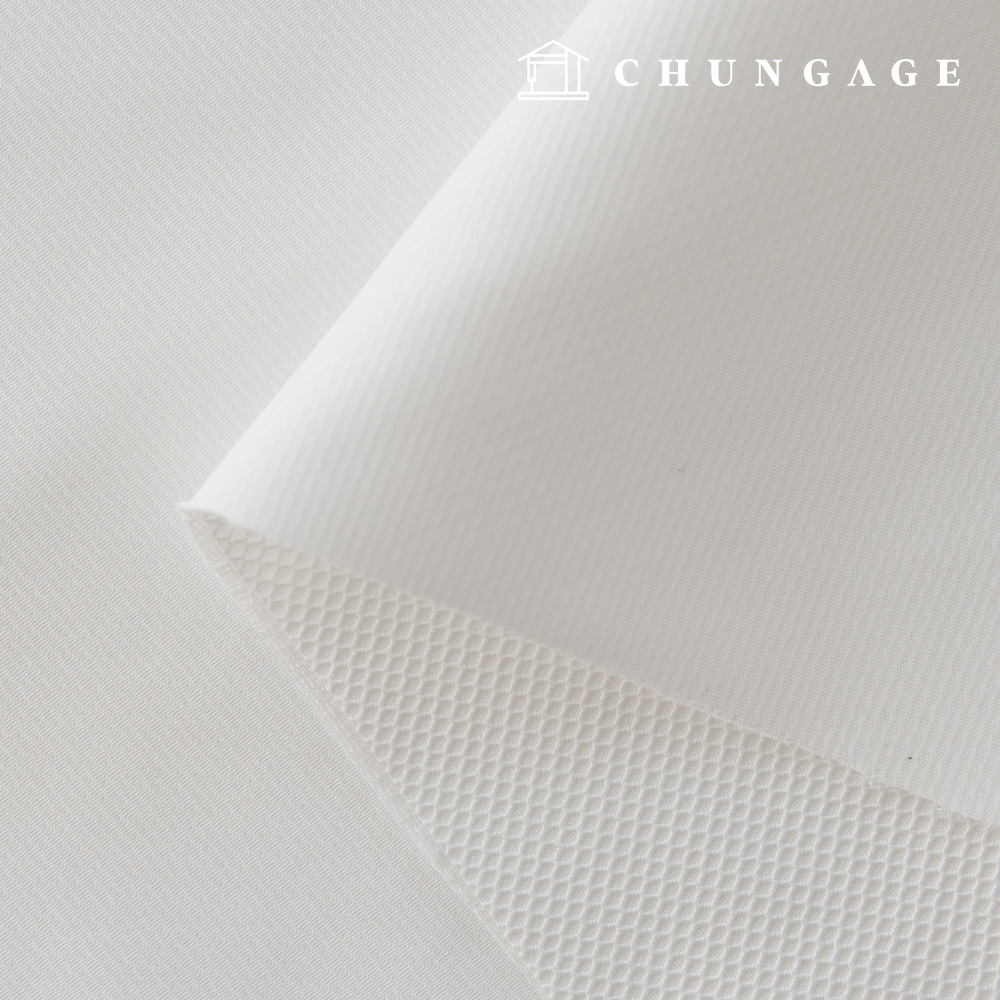 Polyester Plain Fabric White diamond embossing Lining fabric Pearline