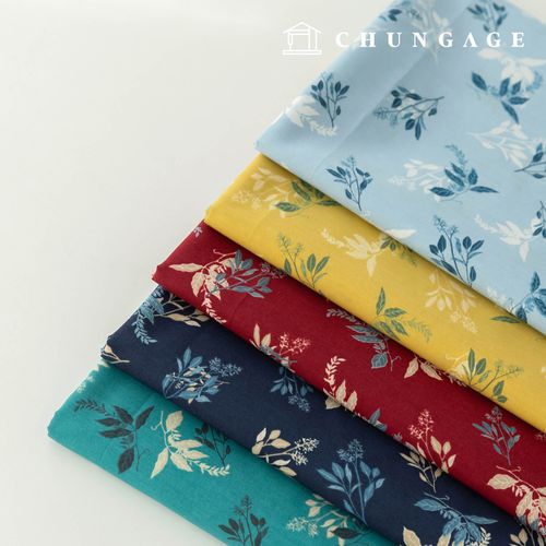 Cotton 60 Count Asa Small Flower Wide Width Fabric Rodi 5 Types