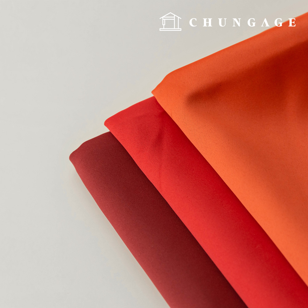 Blackout Fabric Triple-weave Curtain Fabric Polyester Blackout Fabric Curtain Fabric Sunblock Shade Red 3 Types