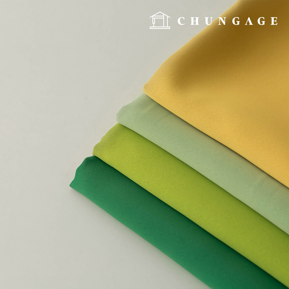 Blackout Fabric Triple-weave Curtain Fabric Polyester Blackout Fabric Curtain Fabric Sunblock Shade Green Yellow 4 Types