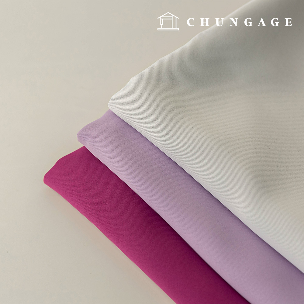 Blackout Fabric Triple-weave Curtain Fabric Polyester Blackout Fabric Curtain Fabric Sunblock Shade Purple 3 Types