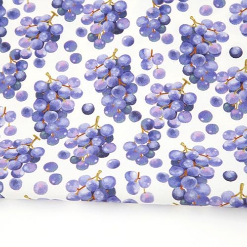 Eco-friendly antibacterial and anti-inflammatory fabric E-DTP cotton 20 count sweet grape