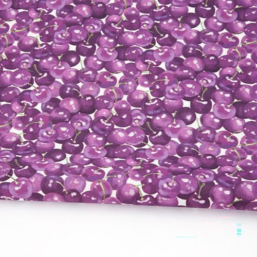 Eco-friendly antibacterial and anti-flamming fabric E-DTP cotton 20 count Cherry Bonbon