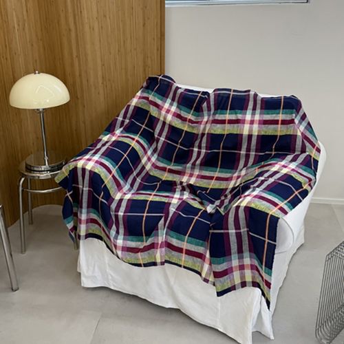 cotton 60 count Wide Width yarn-dyed Breeze Big Check