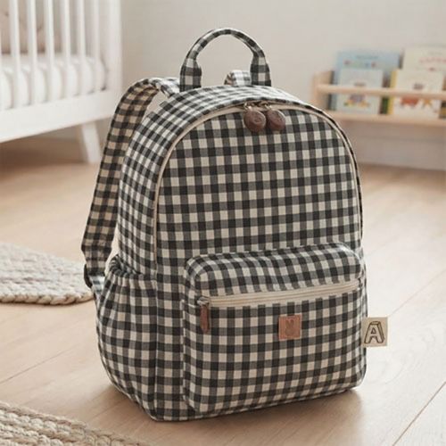 cotton20 count Classic Check Gray