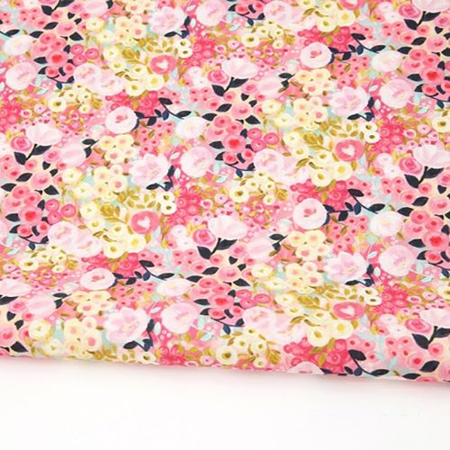 Eco-friendly antibacterial and anti-flame fabric E-DTP cotton 20 count Romantic Elise