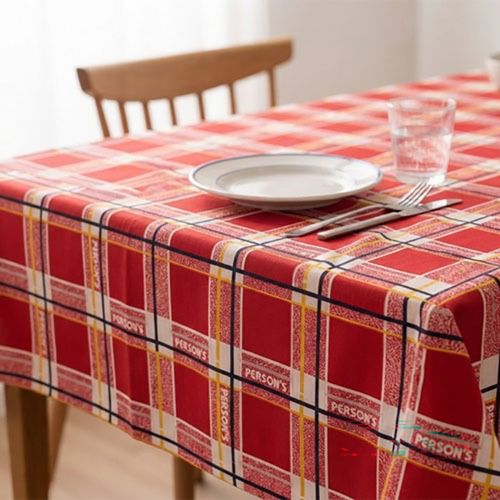 Cotton Oxford 20 count Person Red Check