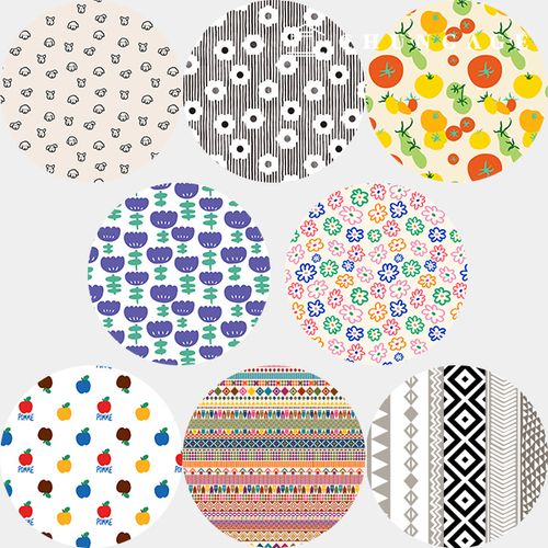 Cotton Oxford Fabric Flower Stripe Animal Patterns Fabric