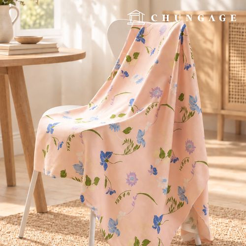Soft gauze-like cotton linen