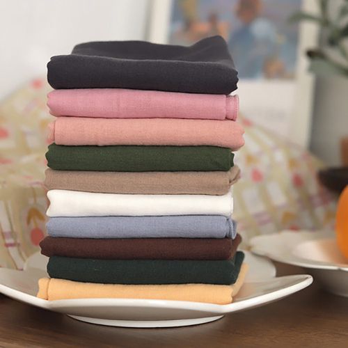 Washing Double-walled cotton fabric Wide Width Natural Gauze 10 types