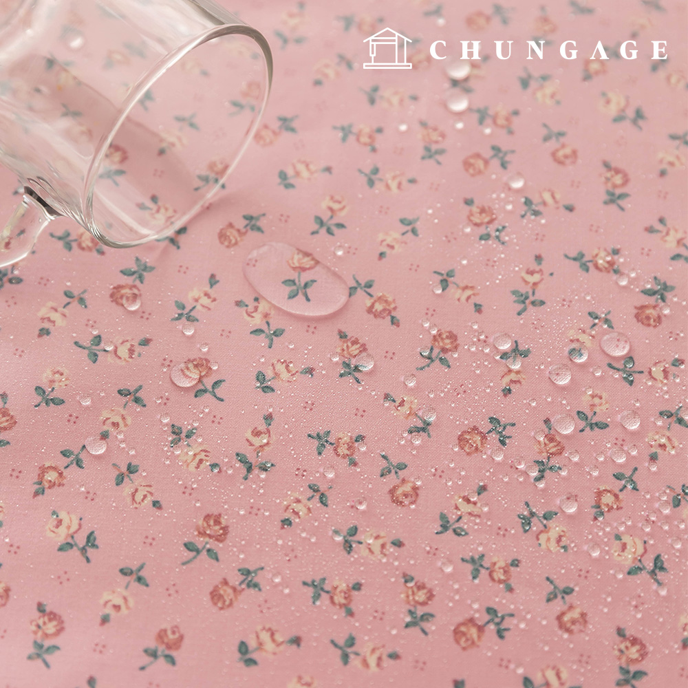 Waterproof Cloth Floral Pattern Flower Laminate Waterproof Fabric TPU Roseanne