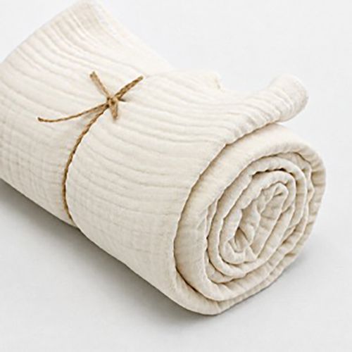 Wide Width 40 count 6 medium Yoru Gauze fabric Natural Cream