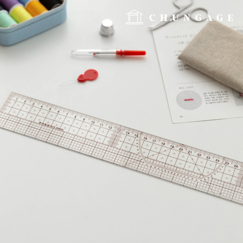 Grading Centimeter Inch Cutting Ruler 60cm