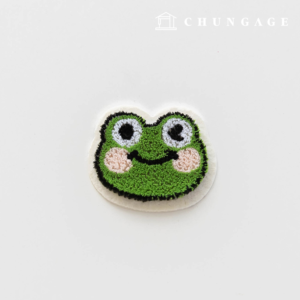 Smile Frog Heat-Sealed Patch