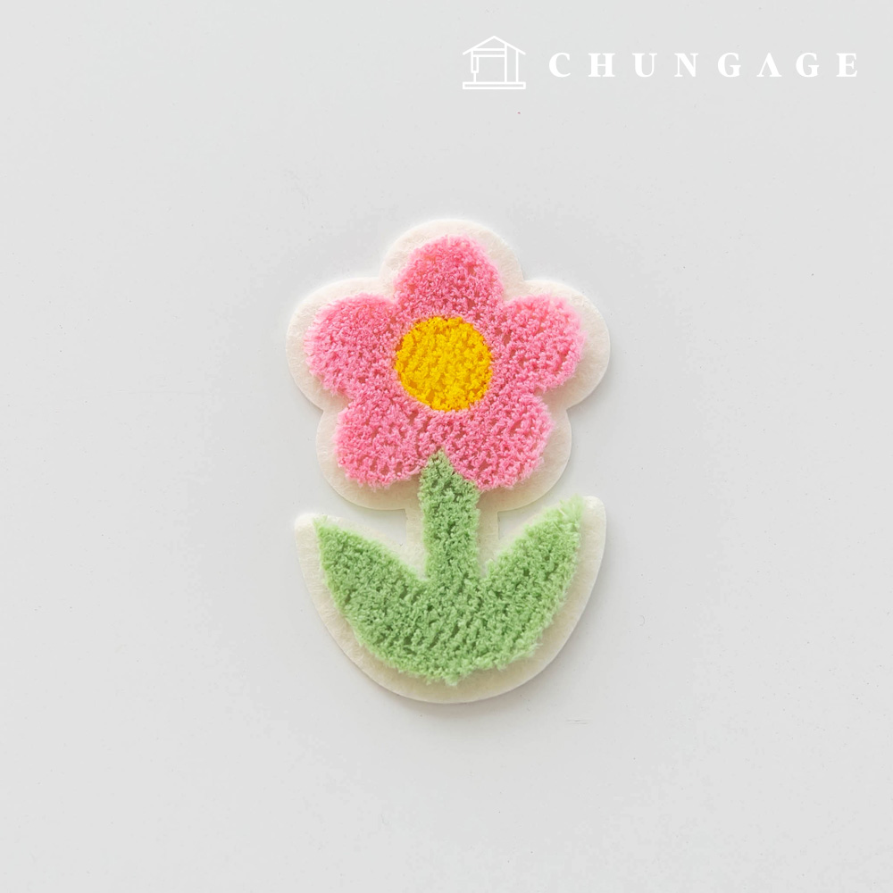 Simple Flower Heat-Seal Patch