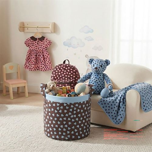 Cotton fabric 20 count Lovely Heart 4 types