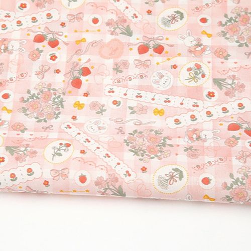 Eco-friendly antibacterial and anti-flammable fabric E-DTP cotton20 count Berry Boutique