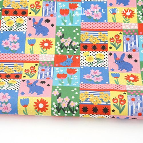 Eco-friendly antibacterial and anti-flammable fabric E-DTP cotton 20 count Vivid Muse Patch