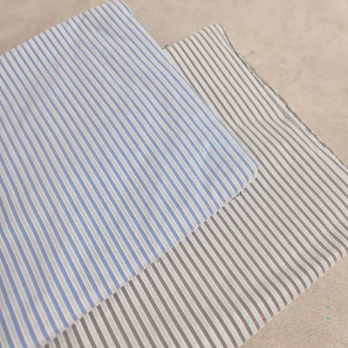 2 types of memory fabric poly stripe