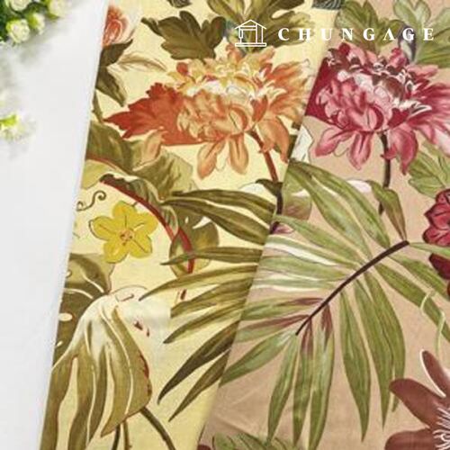 Linen Fabric Oriental Painting 2 Types 9213