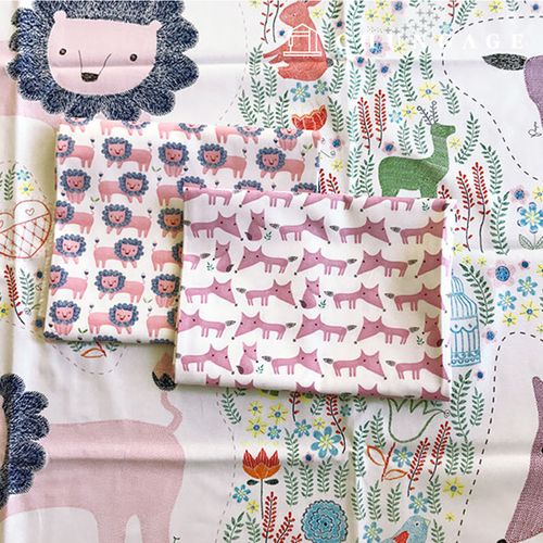 Oxford Fabric Animal Fabric Forest Story 3 Types 1404