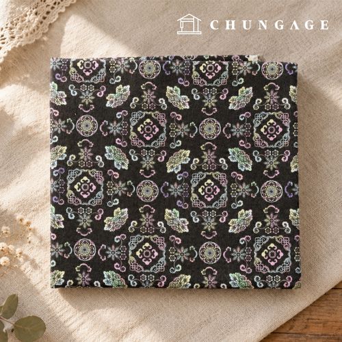 cotton napping microfiber fleece fabric Winter 20 count floral pattern Flower Fabric Yeonhwabi